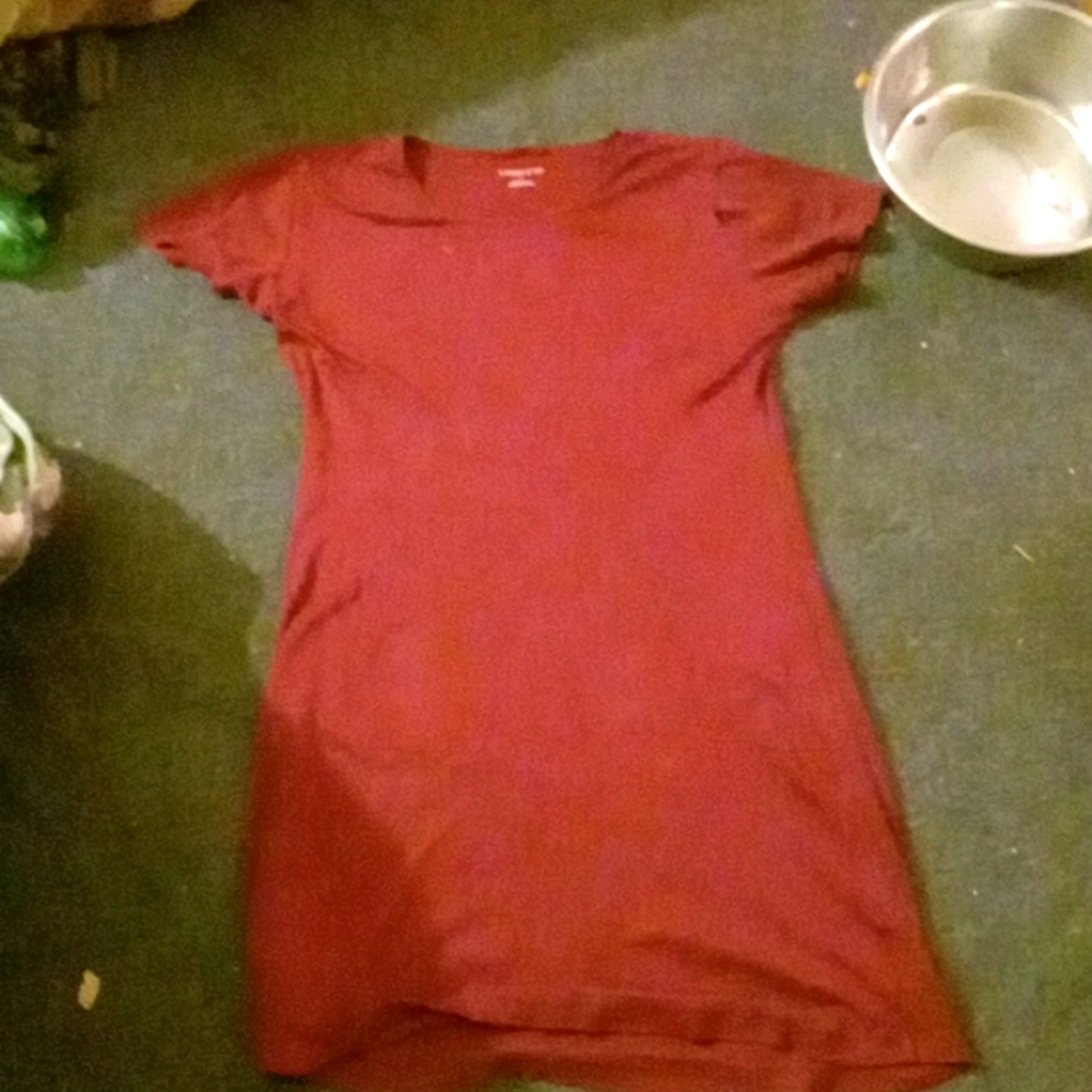 Maroon dress